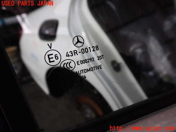 2UPJ-9241311290]ベンツ E200 W213(213042C)右後ドア 中古 AGC 43R-00128_3