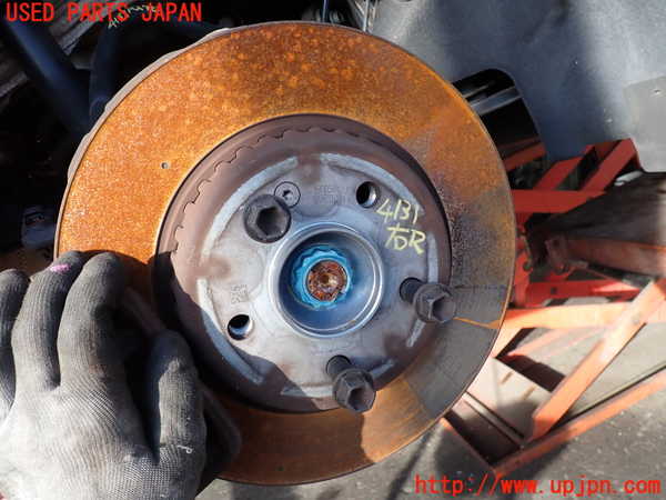 2UPJ-9241314300]ベンツ E200 W213(213042C)右リアナックルハブ 中古_2