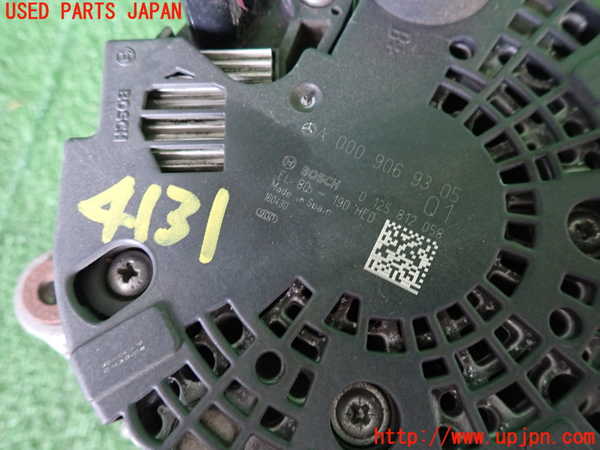 2UPJ-9241316015]ベンツ E200 W213(213042C)オルタネーター(ダイナモ) 中古_4