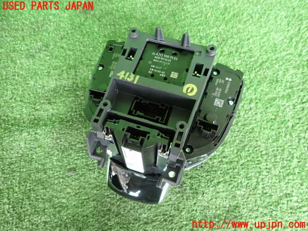 2UPJ-9241316306]ベンツ E200 W213(213042C)スイッチ1(ナビメニュー アイドリングストップOFF パーキングソナー他) 中古_3