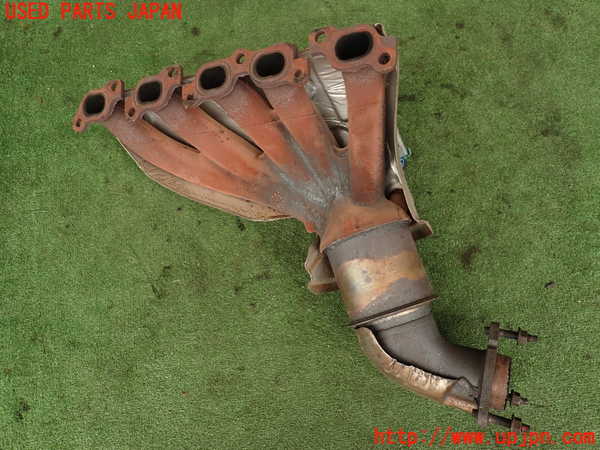 2UPJ-9241322041]ハマーH3(型式不明)エキマニ1 中古 (触媒 マニバーター)_2