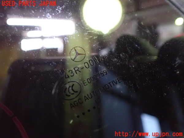 1UPJ-9241341370]ベンツ E200 クーペ(238342C)(C238)右サイドセンターガラス 中古(43R-000128)_2