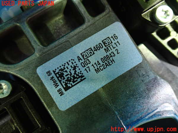 1UPJ-9241344260]ベンツ E200 クーペ(238342C)(C238)ステアリングシャフト 中古_2