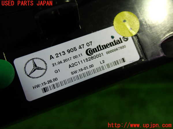 1UPJ-9241346066]ベンツ E200 クーペ(238342C)(C238)エアコンスイッチ1 中古_2