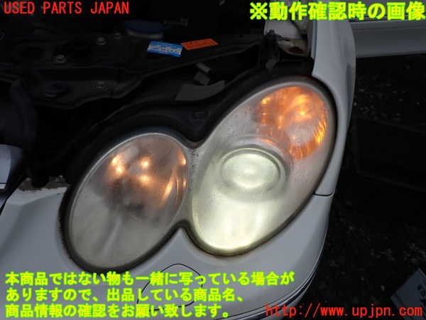 1UPJ-9241361132]ベンツ CLK350 カブリオレ(209456)(A209系)左ヘッドライト HID 中古_5