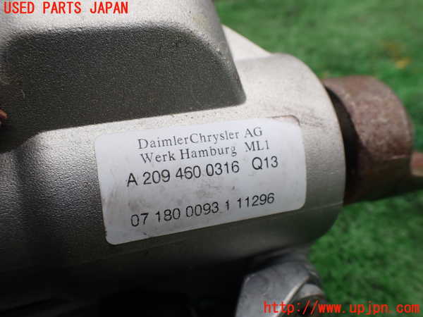 1UPJ-9241364260]ベンツ CLK350 カブリオレ(209456)(A209系)ステアリングシャフト 中古_3