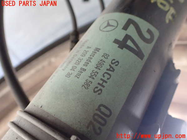 1UPJ-9241365015]ベンツ CLK350 カブリオレ(209456)(A209系)右フロントストラット 中古_3