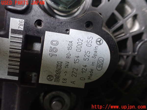 1UPJ-9241366015]ベンツ CLK350 カブリオレ(209456)(A209系)オルタネーター(ダイナモ) 中古_4