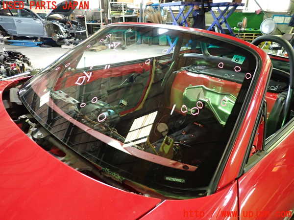 1UPJ-9241381195]ポルシェ・ボクスター(986K)フロントガラス SEKURIT M91 中古_2