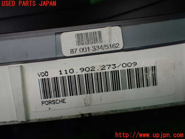 1UPJ-9241386170]ポルシェ・ボクスター(986K)スピードメーター 中古_4