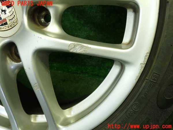 1UPJ-9241389036]ポルシェ・ボクスター(986K)タイヤ　ホイール　1本① 205/50ZR17 中古_4