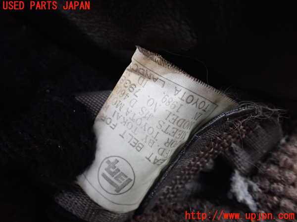 1UPJ-9241397045]ランクル60系(HJ60V(改))運転席シートベルト 中古_2