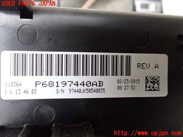 1UPJ-9241406066]ジープ・ラングラー アンリミテッド(JK36LR)エアコンスイッチ1 中古_4