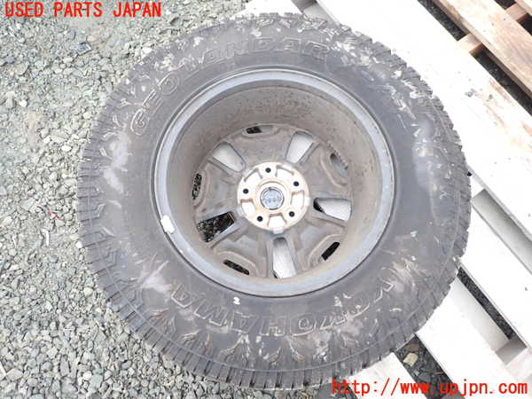 1UPJ-9241409037]ジープ・ラングラー アンリミテッド(JK36LR)タイヤ　ホイール　1本② LT245/75R17 中古_4