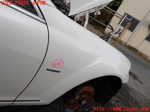 1UPJ-9241421080]ベンツ S ハイブリッド ロング(221195)(W221系)右前フェンダー 【左ハンドル】 中古_3