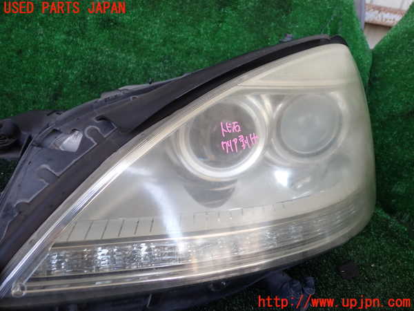 1UPJ-9241421132]ベンツ S ハイブリッド ロング(221195)(W221系)左ヘッドライト HID 【左ハンドル】 中古_2