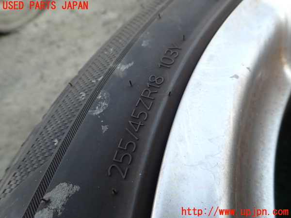1UPJ-9241429042]ベンツ S ハイブリッド ロング(221195)(W221系)タイヤ　ホイール　1本② 255/45ZR18 【左ハンドル】 中古_3