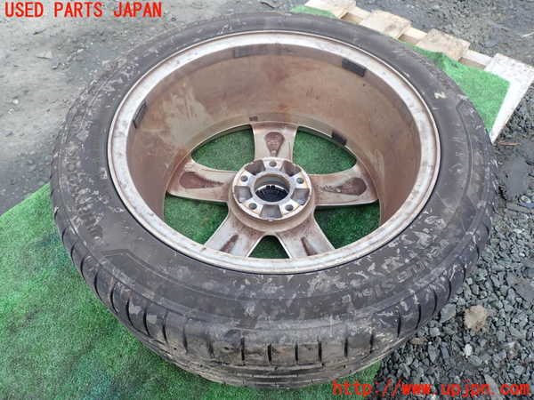1UPJ-9241429042]ベンツ S ハイブリッド ロング(221195)(W221系)タイヤ　ホイール　1本② 255/45ZR18 【左ハンドル】 中古_4