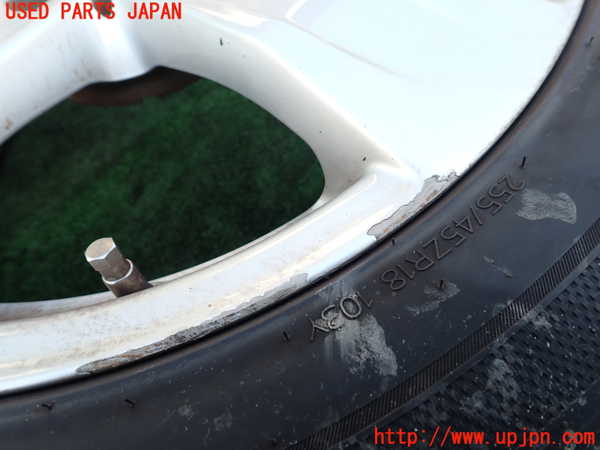 1UPJ-9241429043]ベンツ S ハイブリッド ロング(221195)(W221系)タイヤ　ホイール　1本③ 255/45ZR18 【左ハンドル】 中古_3