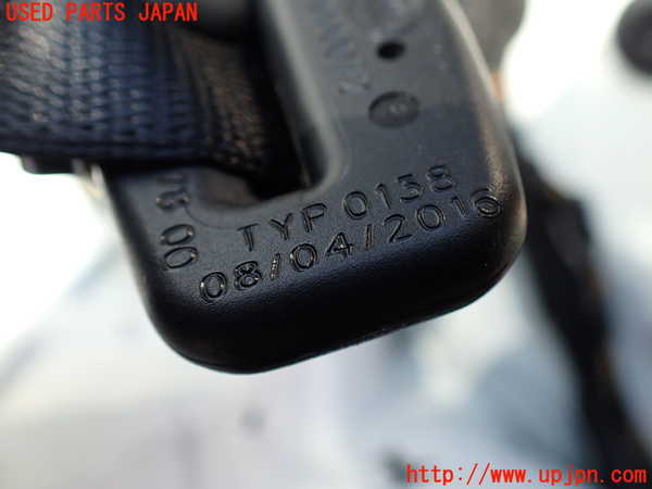 1UPJ-9241437185]BMW 330e(8E20 F30)左2列目シートベルト 中古_2