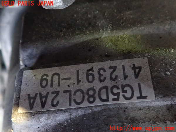 2UPJ-9241443010]インプレッサ WRX-STi C型(GVF)ミッション AT EJ257HC4LE 4WD ジャンク_4