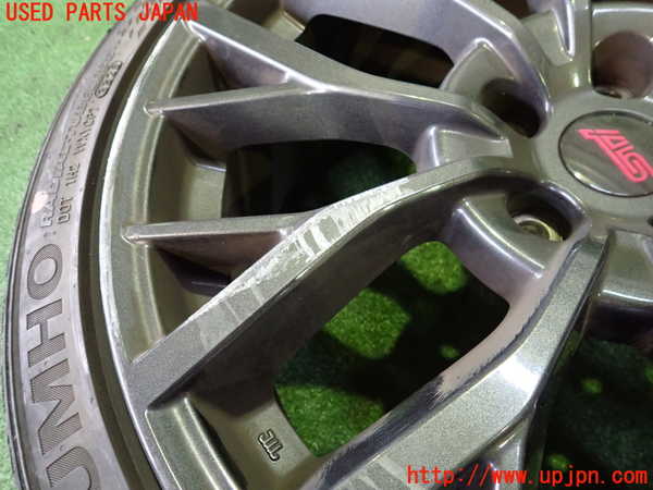 2UPJ-9241449046]インプレッサ WRX-STi C型(GVF)タイヤ　ホイール　1本① 245/35ZR1 中古_2