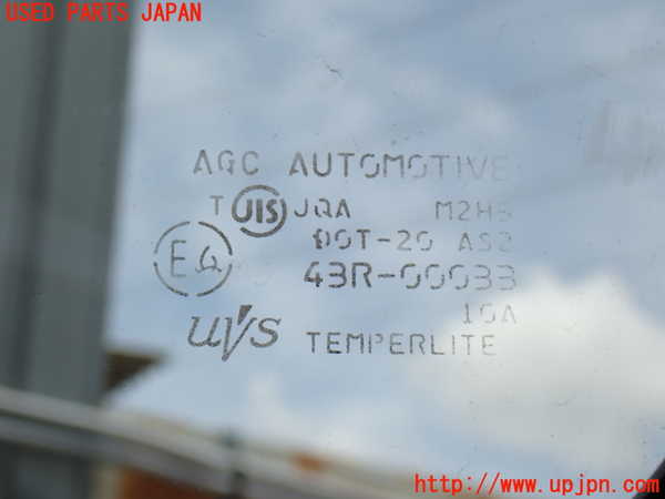 2UPJ-9241451230]NV350 キャラバン バン(VW2E26)右前ドア 中古 (AGC AUTOMOTIVE 43R-00033)_4