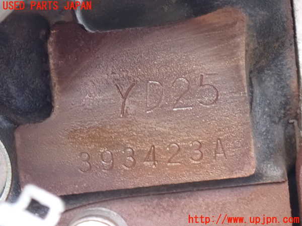 2UPJ-9241452010]NV350 キャラバン バン(VW2E26)エンジン YD25DDTI 中古_4