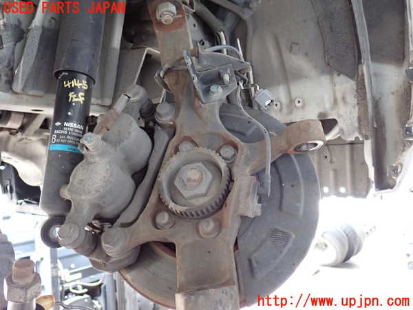 2UPJ-9241454295]NV350 キャラバン バン(VW2E26)左フロントナックルハブ 中古_2