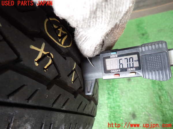 2UPJ-9241459029]NV350 キャラバン バン(VW2E26)タイヤ　ホイール　1本④ 195/80R15 中古_4