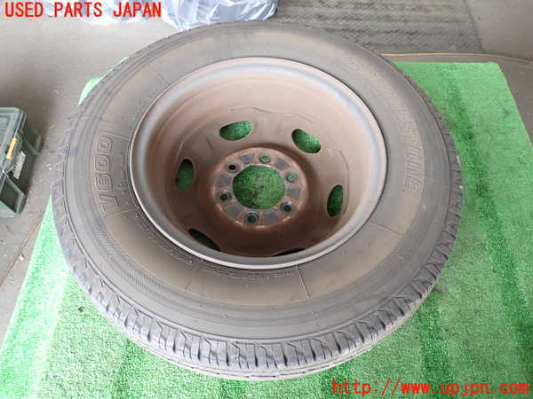 2UPJ-9241459029]NV350 キャラバン バン(VW2E26)タイヤ　ホイール　1本④ 195/80R15 中古_5