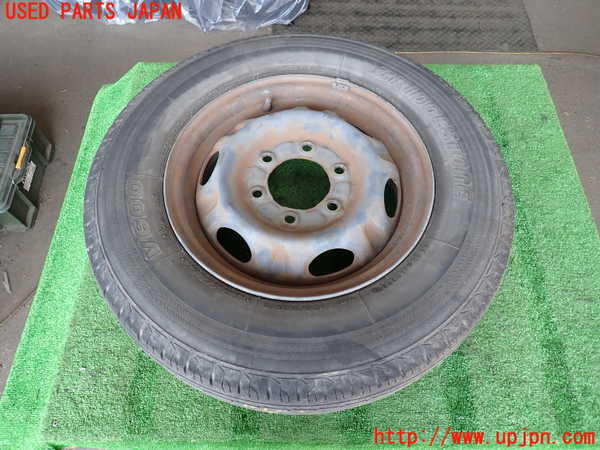 2UPJ-9241459027]NV350 キャラバン バン(VW2E26)タイヤ　ホイール　1本② 195/80R15 中古_2