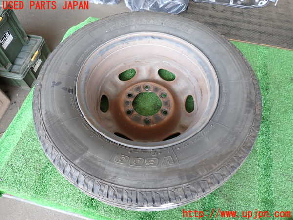2UPJ-9241459027]NV350 キャラバン バン(VW2E26)タイヤ　ホイール　1本② 195/80R15 中古_5
