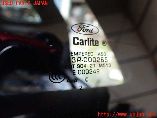 1UPJ-9241481382]エクスプローラー(1FMHK9)左クォーターガラス 中古(43R-000265 M513)_3