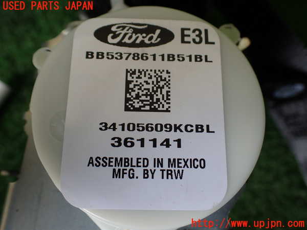 1UPJ-9241487275]エクスプローラー(1FMHK9)左3列目シートベルト 中古_2