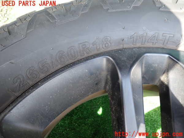 1UPJ-9241489041]エクスプローラー(1FMHK9)タイヤ　ホイール　1本① 265/60R18 中古_2