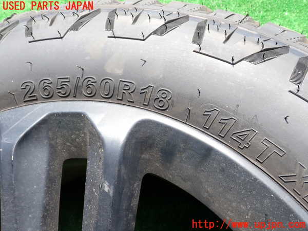 1UPJ-9241489042]エクスプローラー(1FMHK9)タイヤ　ホイール　1本② 265/60R18 中古_2