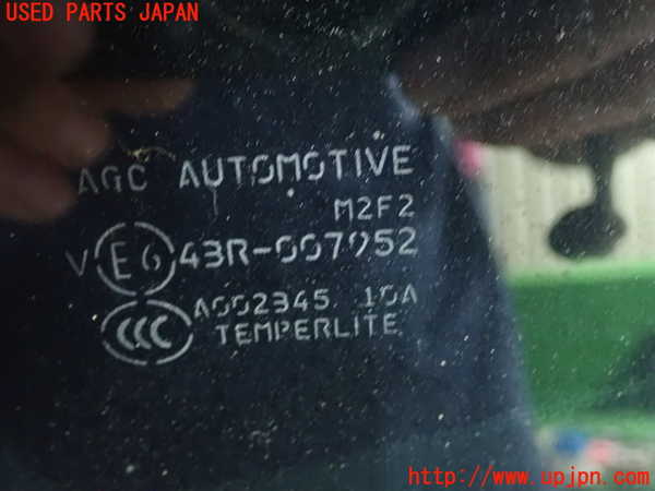 1UPJ-9241491382]８６(BRZ)(ZN6)左クォーターガラス AGC M2F2 中古_2