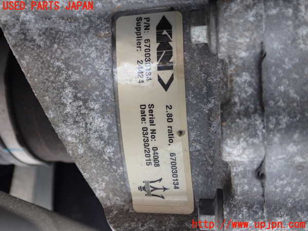 1UPJ-9241504355]マセラティ・ギブリ(MG30B)リアデフ 中古_3
