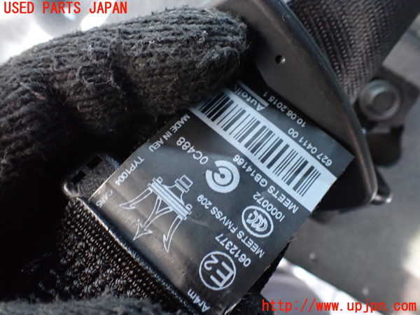 1UPJ-9241507135]マセラティ・ギブリ(MG30B)真中2列目シートベルト 中古_3