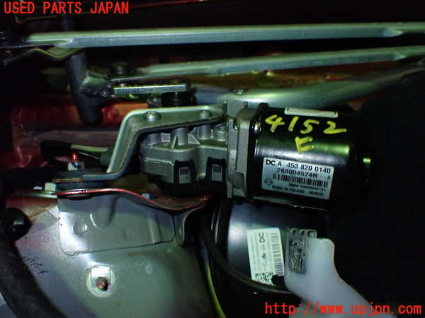 1UPJ-9241526770]ルノー・トゥインゴ(AHH4B)フロントワイパーモーター 中古_4
