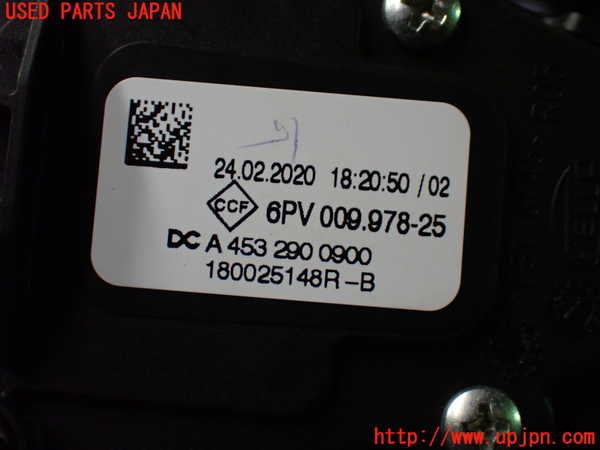 1UPJ-9241526381]ルノー・トゥインゴ(AHH4B)センサー1 (アクセルペダル) 中古_5