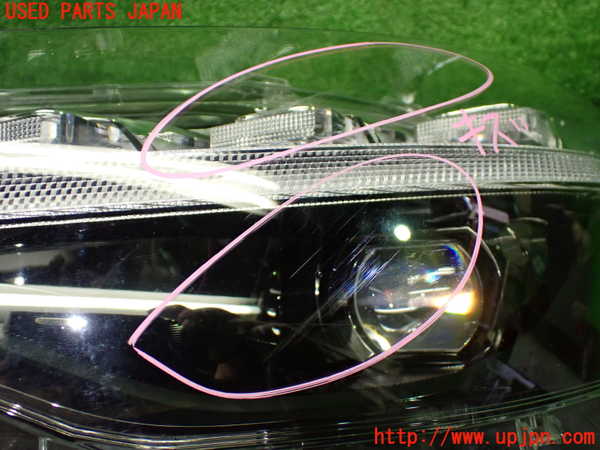 1UPJ-9241531132]カローラ クロス ハイブリッド(ZVG13)左ヘッドライト LED (ジャンク品) 中古_2