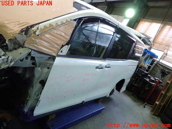 1UPJ-9241551260]ヴォクシー(ノア)(ZRR80W)左前ドア NSG M3O5 【ジャンク】_3