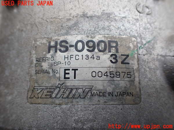 2UPJ-9241566025]S2000(AP2)エアコンコンプレッサー 中古_3