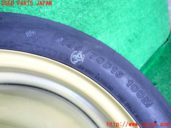 2UPJ-9241579601]ソアラ(JZZ31)スペアタイヤ1 中古 T135/70D16_2