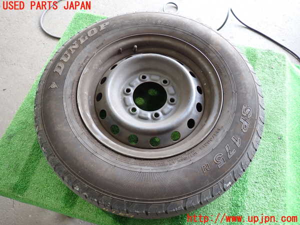 2UPJ-9241599026]ハイエースバン200系(KDH200V)タイヤ　ホイール　1本① 195/80R15 中古_2