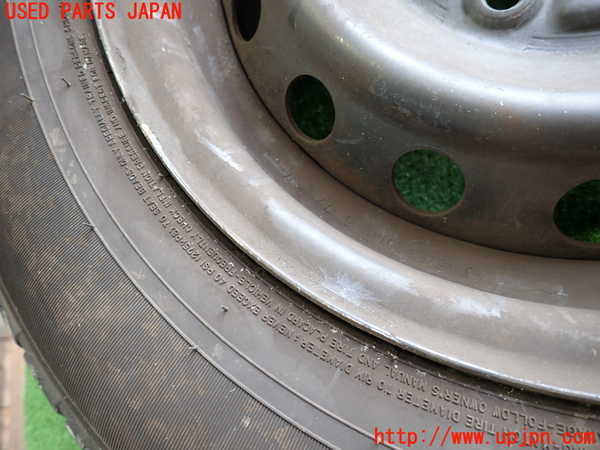 2UPJ-9241599026]ハイエースバン200系(KDH200V)タイヤ　ホイール　1本① 195/80R15 中古_3