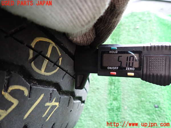 2UPJ-9241599026]ハイエースバン200系(KDH200V)タイヤ　ホイール　1本① 195/80R15 中古_4