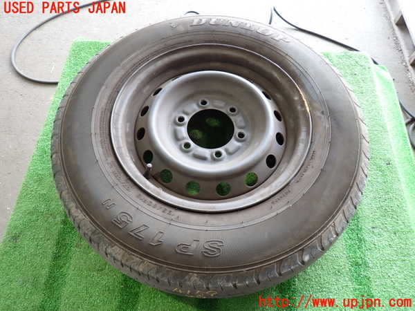 2UPJ-9241599029]ハイエースバン200系(KDH200V)タイヤ　ホイール　1本④ 195/80R15 中古_2